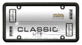 Classic Lite License Plate Frame Black A56341