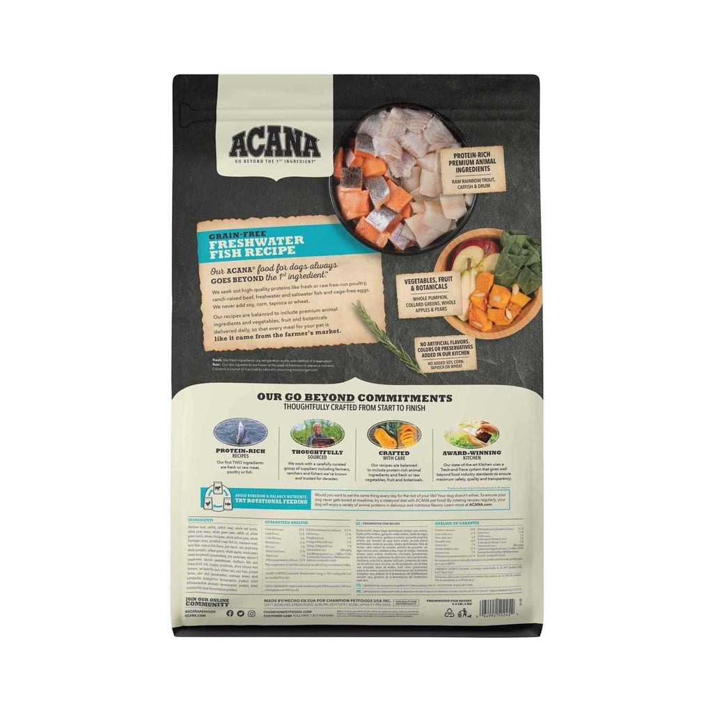 Freshwater Fish Dry Dog Food A29519