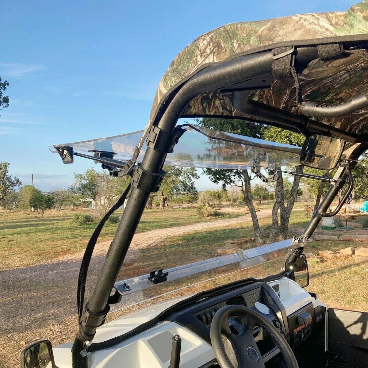 Scratch Resistant Clear Flip Windscreen S66180