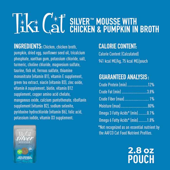 Chicken with Pumpkin Cat Food W348881