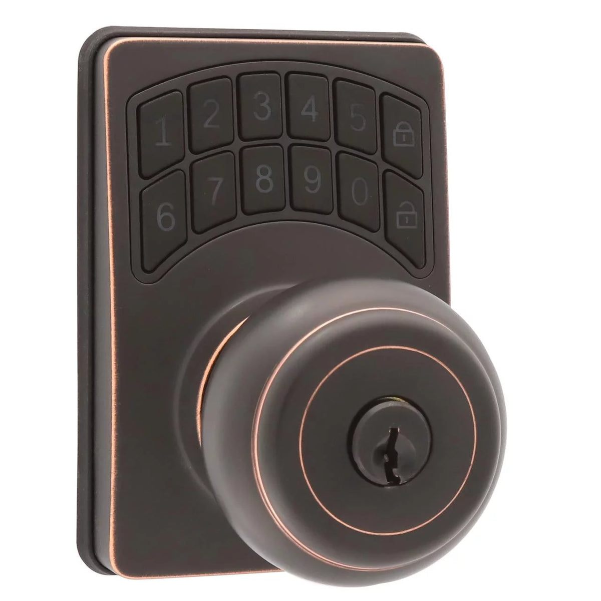 Digital Ball Knob Satin Nickel F94789