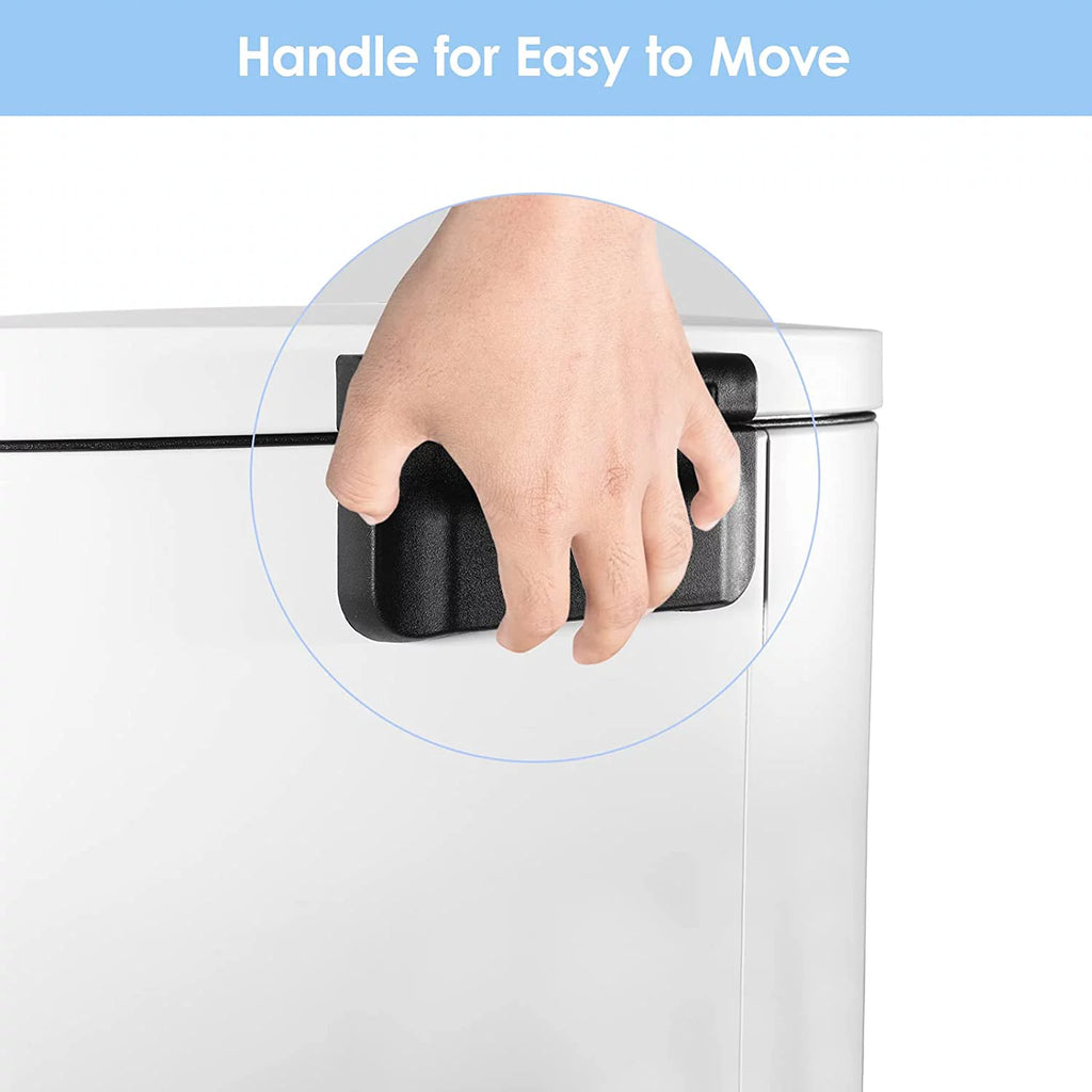 50L 13.2 Gallon Trash Can with Foot Pedal C542
