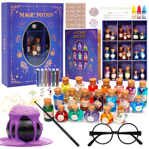 Magic Potion Making Kit with Display Box, 20 Mixed Potion Bottles G713
