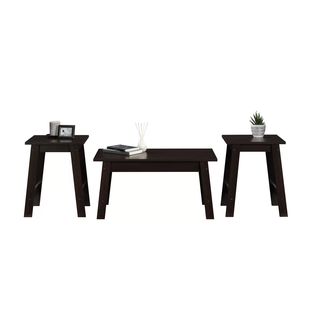 3 Piece Coffee Table and End Table Set O312