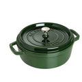 Cast Iron Round Dutch Oven with Lid Cherry 5.5 Qt W19774