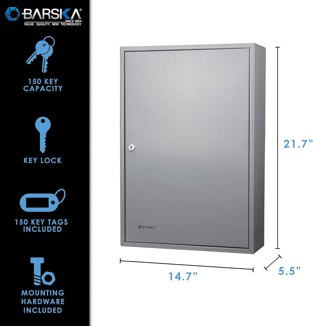 Key Cabinet Lock Box Grey J401501
