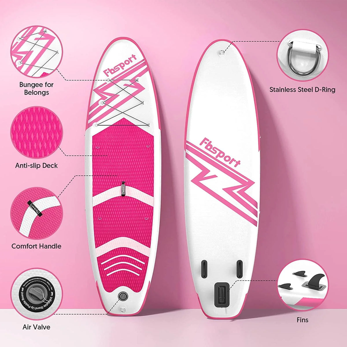 Mint Green Inflatable Paddle Board Z70028