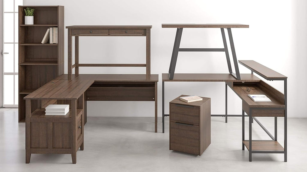 Modern Home Office Writing Desk with Drawers R6440