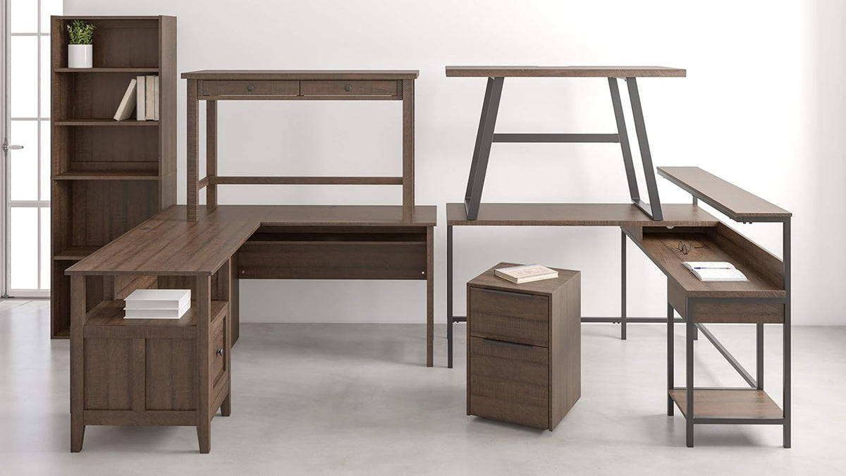 Modern Home Office Writing Desk with Drawers R6440