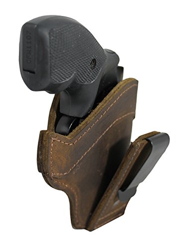 Brown Leather IWB Holster for 2" Revolvers F933