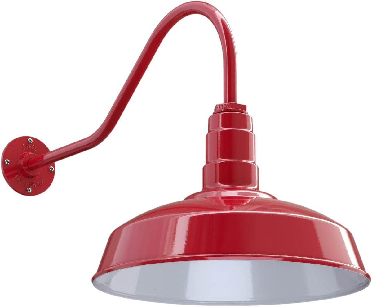 Matte Black Outdoor Wall Mounted Barn Light X391103