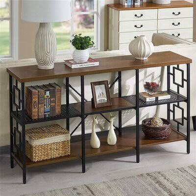 Console Sofa Table with Open Storage Shelf S319