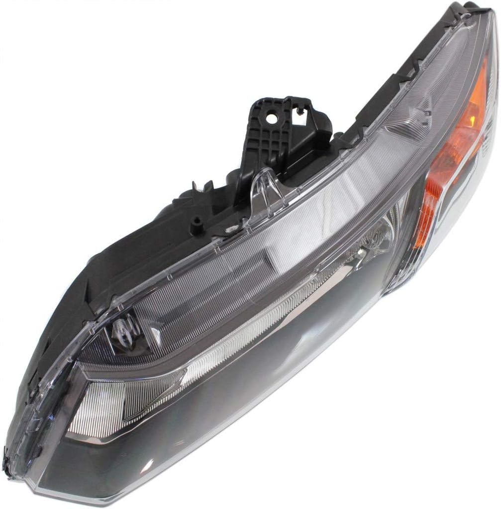 Honda Civic Headlight 2012 Driver Side with Bulbs G717