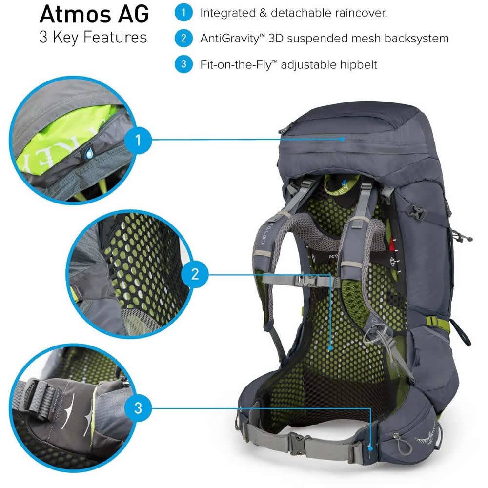 Abyss Grey Backpack V677926
