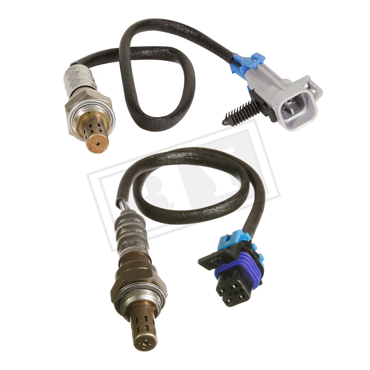 2Pcs Upstream & Downstream O2 Oxygen Sensor S763103