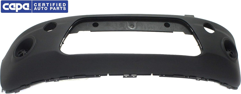 Textured Dark Gray Front Bumper Cover with Signal Light Hole Y79362
