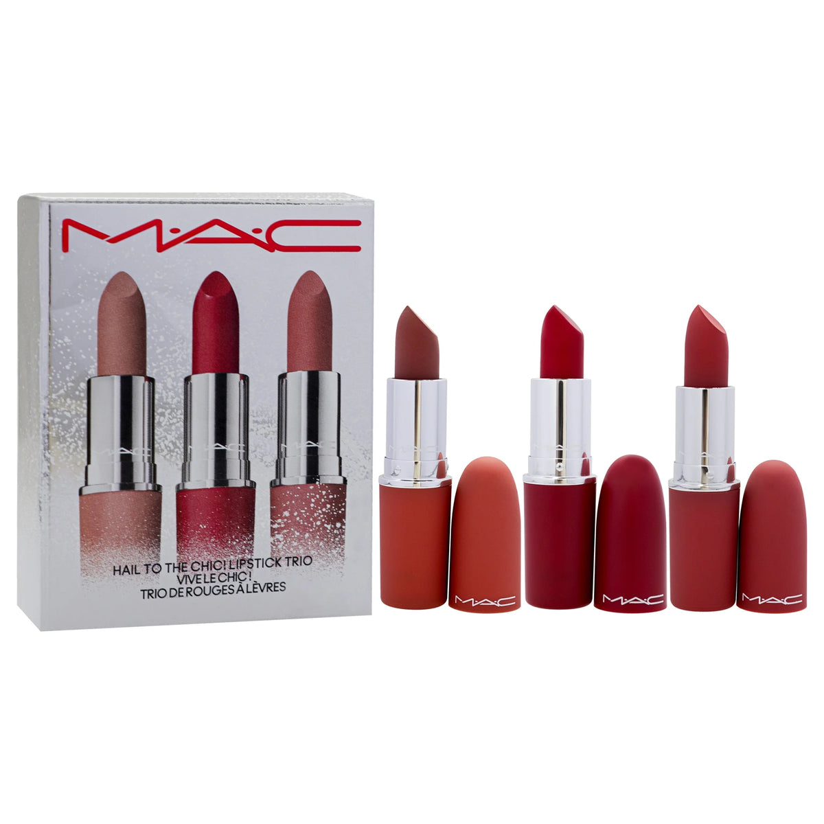 3 Pc Powder Kiss Retro Matte Lipstick Z50415