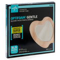 Silicone Faced Foam and Border Dressing 7 x 7, 5/Pack V708082