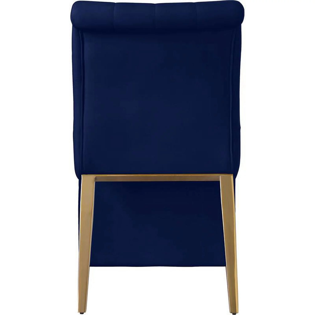 18" Contemporary Velvet Dining Chair Set of 2 T927847