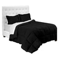 California King Black Microfiber Bed in A Bag Y12570
