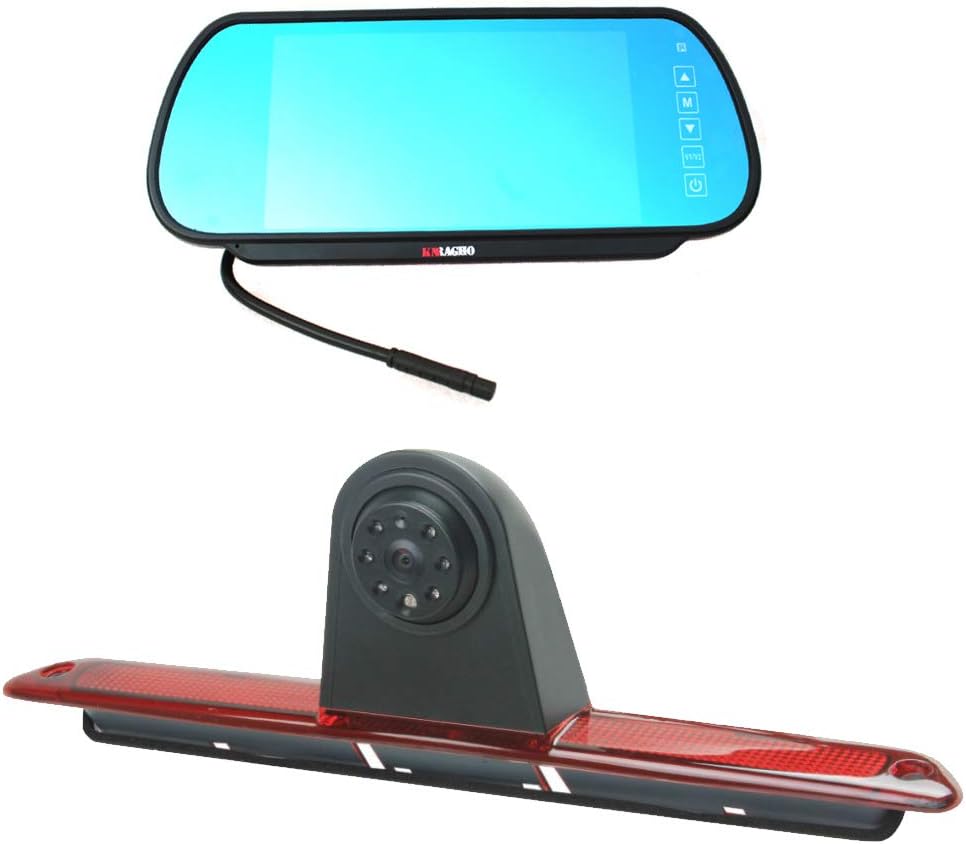 Brake Light Backup Camera with Monitor Q5964