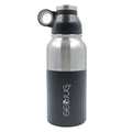 Black 32 oz Stainless Steel Vacuum Insulated Water Bottle S99367