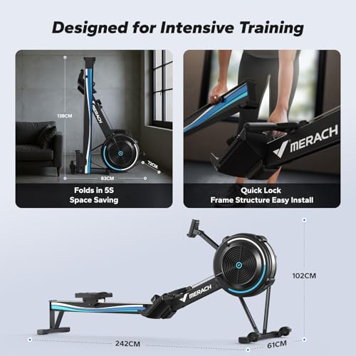 Adjustable Air Resistance Indoor Rowing Machine K61153