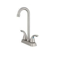 Brushed Nickel 2 Handle Bar Faucet Z289