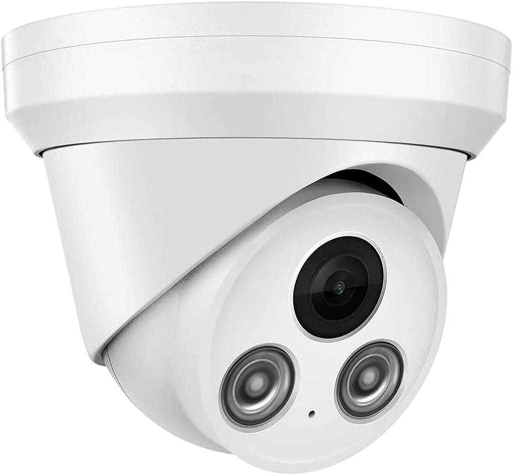 8MP 4K Outdoor Dome PoE IP Security Camera with Mic J13423