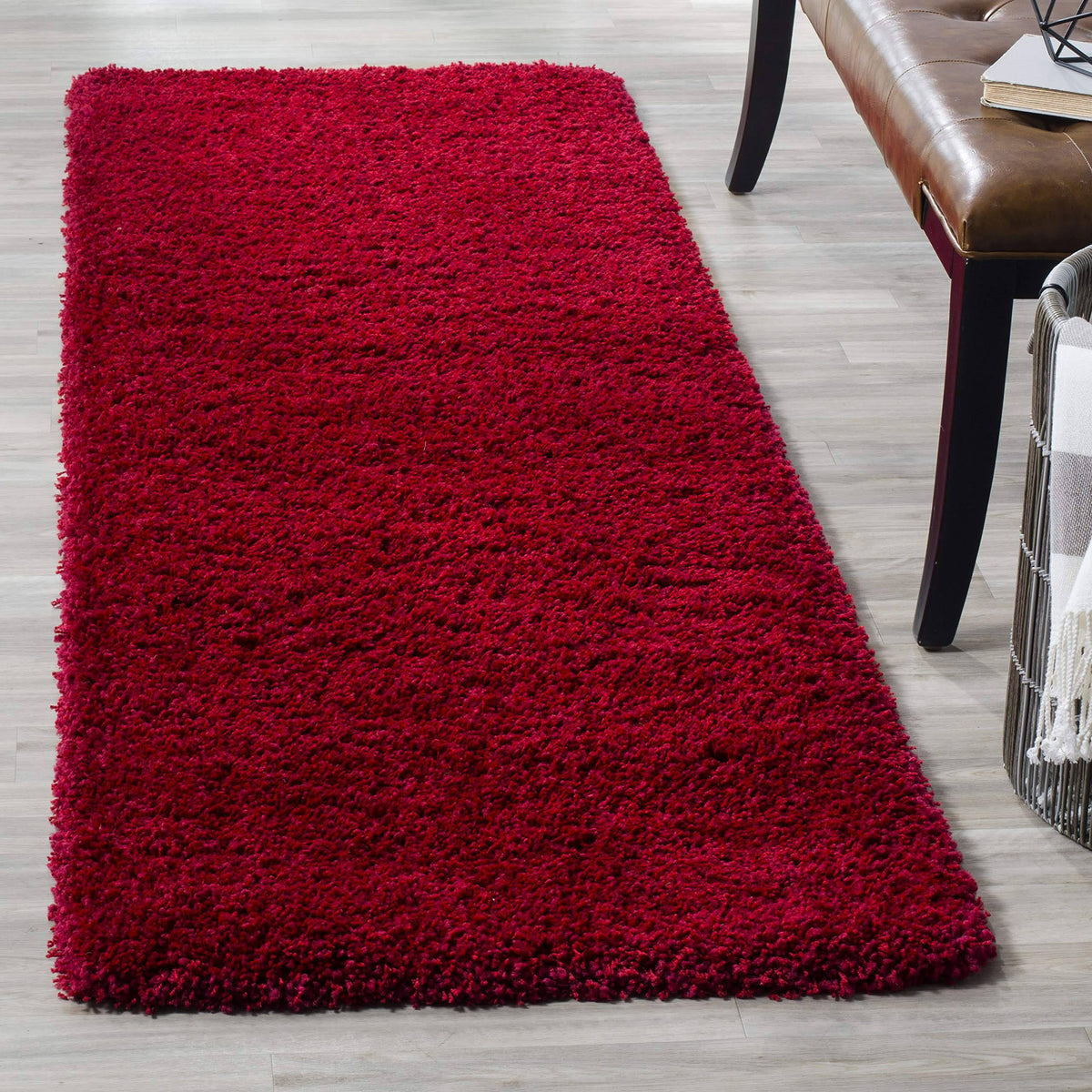 Red Runner Rug F50937