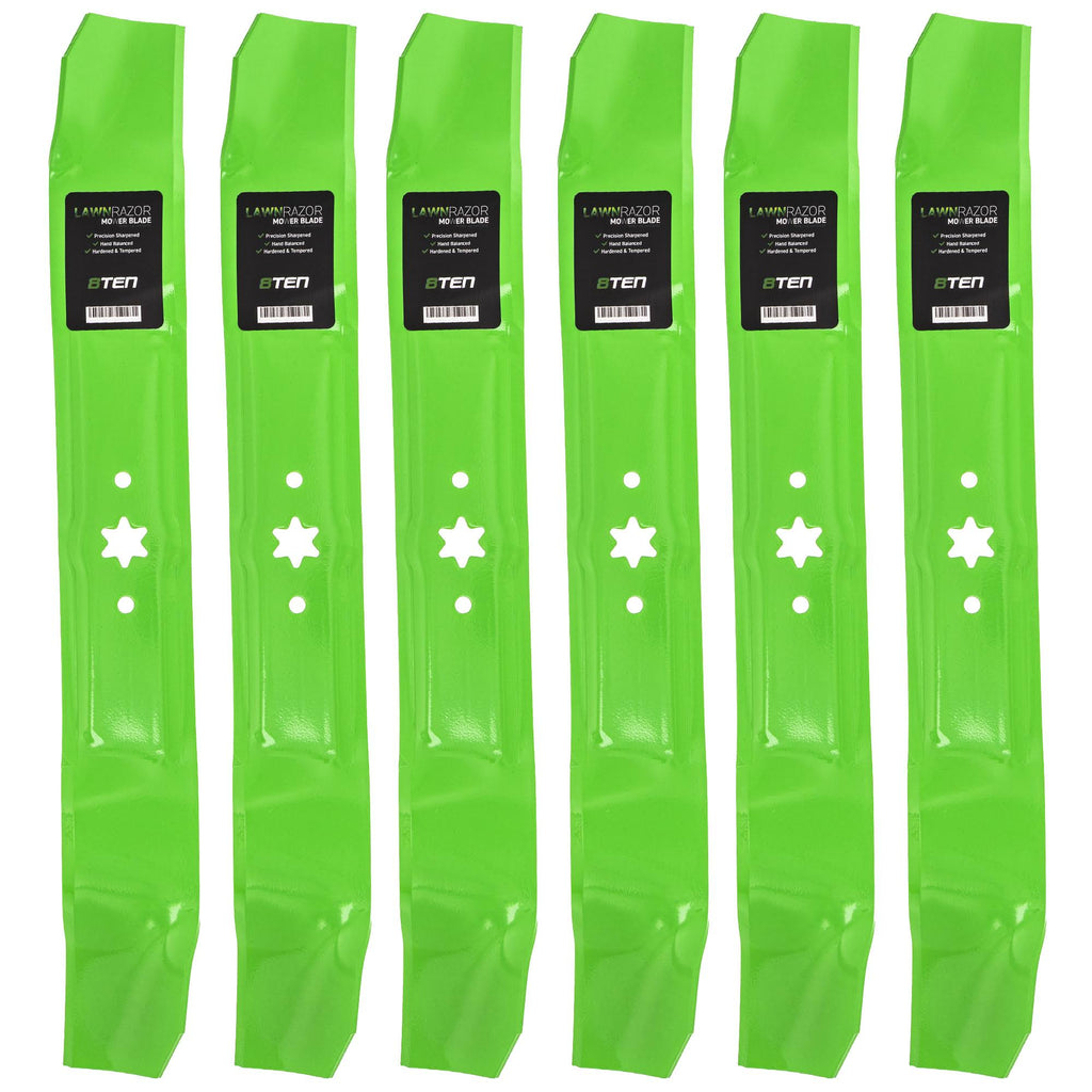 6 Pack Lawn Mower Blades H213126
