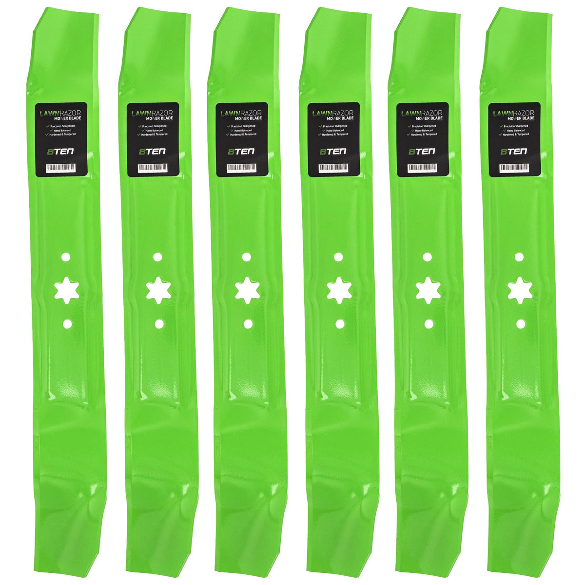 6 Pack Lawn Mower Blades H213126
