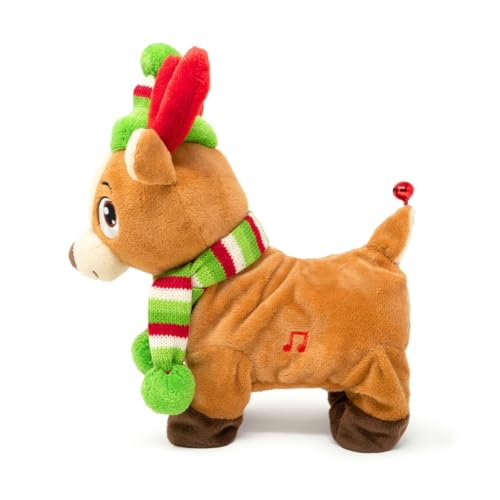 Farting Reindeer Toy Christmas Plush 10 Inches F701853
