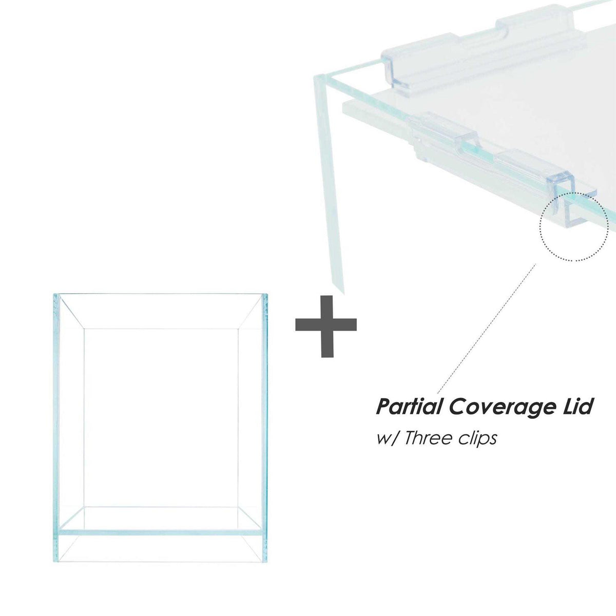Nano Tall Rimless Low Iron Aquarium I97843