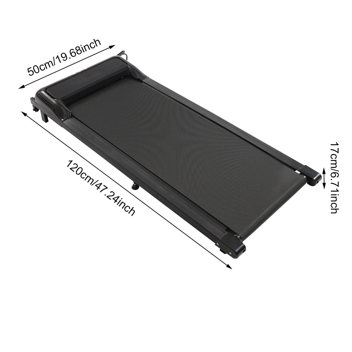 600W 2 in 1 Treadmill with Remote Control N810783