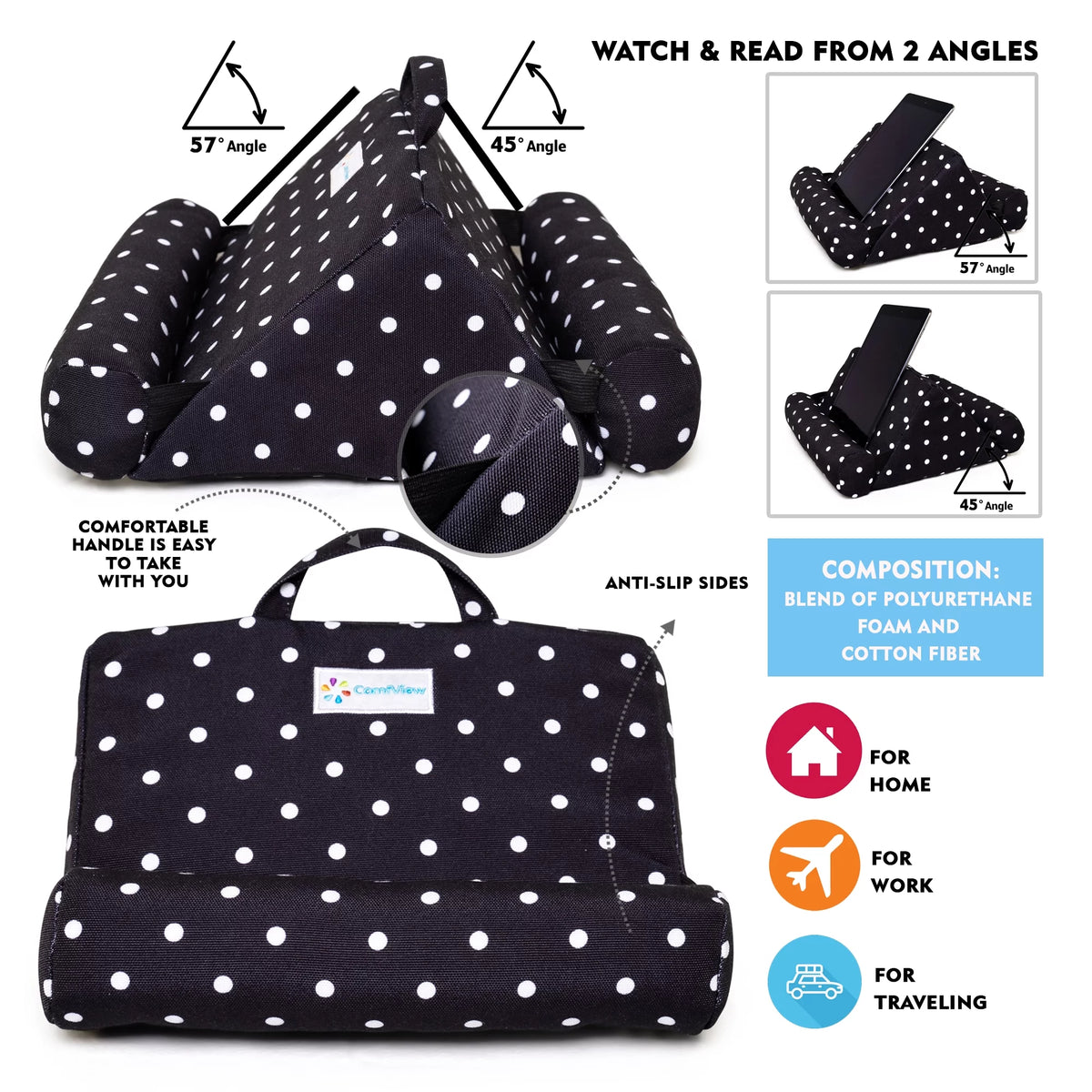 Tablet Pillow 11x12x6-Inch O5266