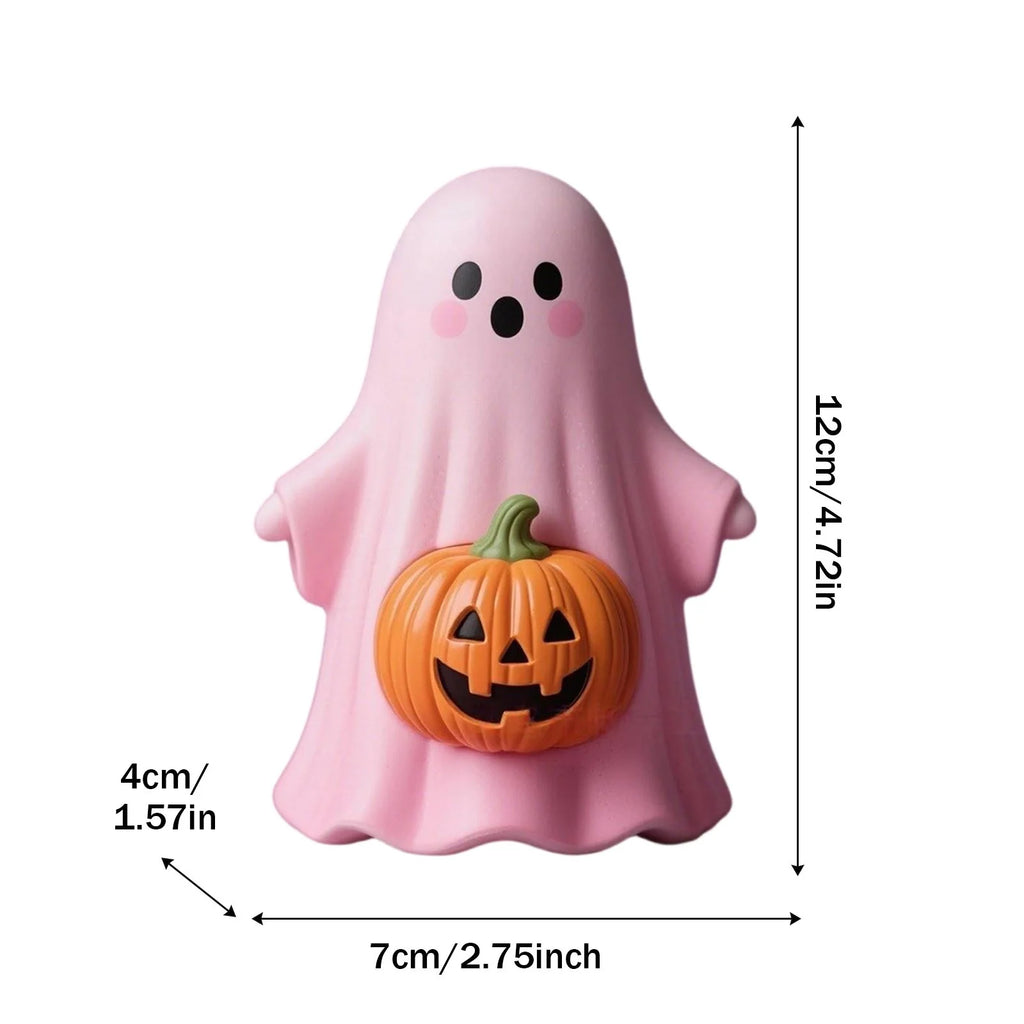 Craft Ornaments With Cute Ghost And Pumpkin 3D Designs M5628
