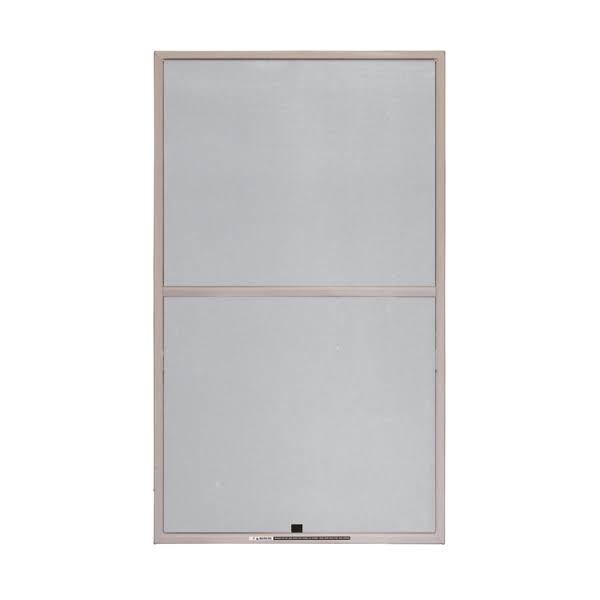 Insect Screen for Double-Hung Window, Sandtone, 25 5/32 x 69 3/8 Inches P2729