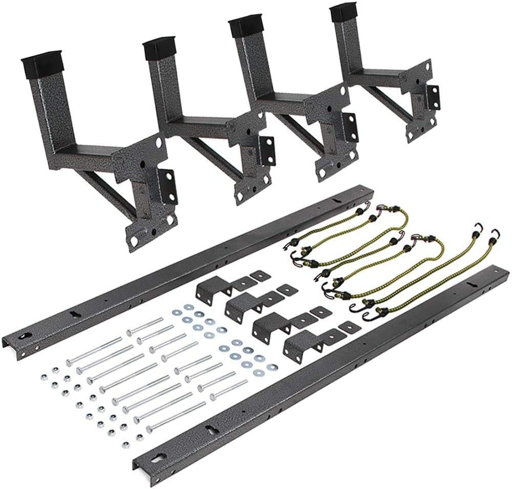 Adjustable Trailer Ladder Rack for Enclosed Trailer Side Wall N1885