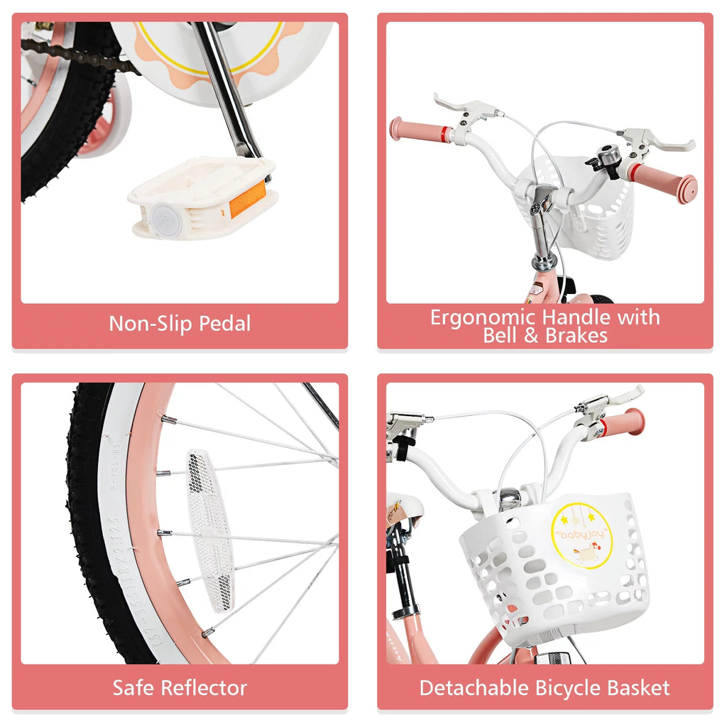 Kids Bike with Training Wheels C96005