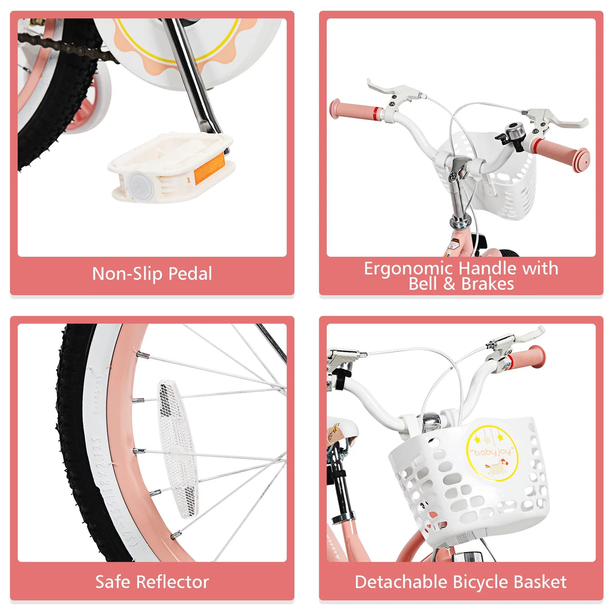 Kids Bike with Training Wheels C96005