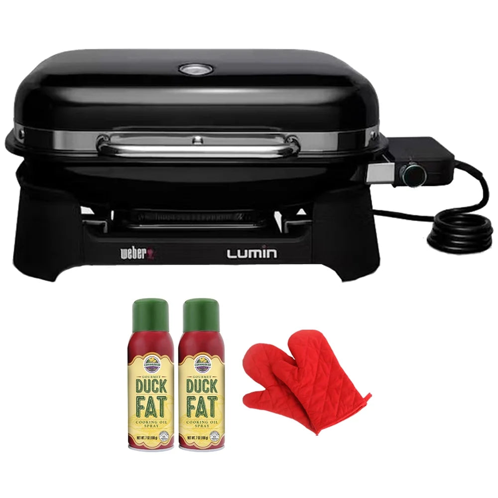 Black Electric Indoor Outdoor Grill T4894