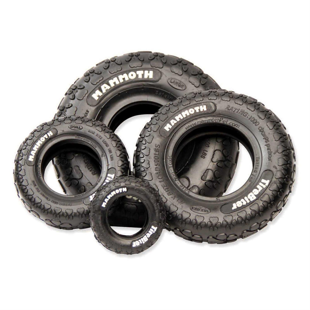 Rubber Tire Dog Toy Medium N91073
