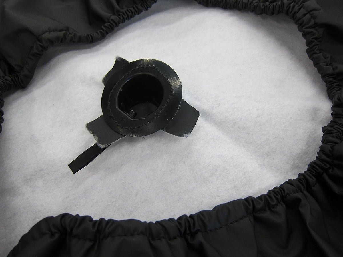 Spare Tire Cover with Backup Camera Bezel Pack of 2 B8144