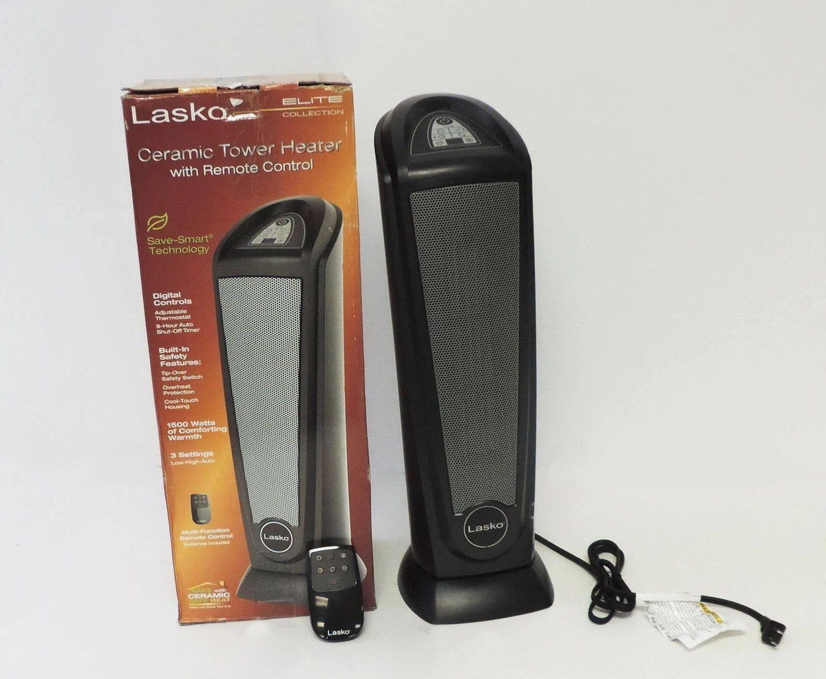 Gray Tower Heater W8541