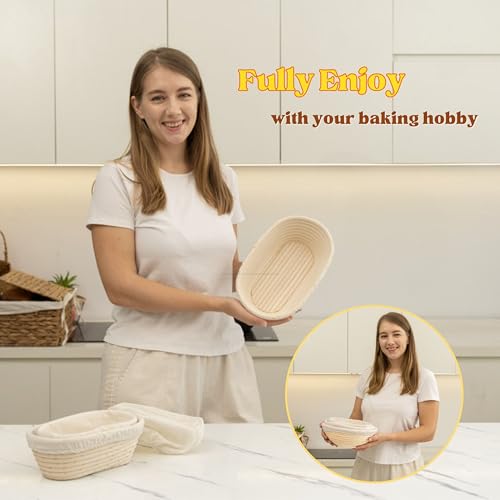 Bread Proofing Baskets Set of 3 G37612