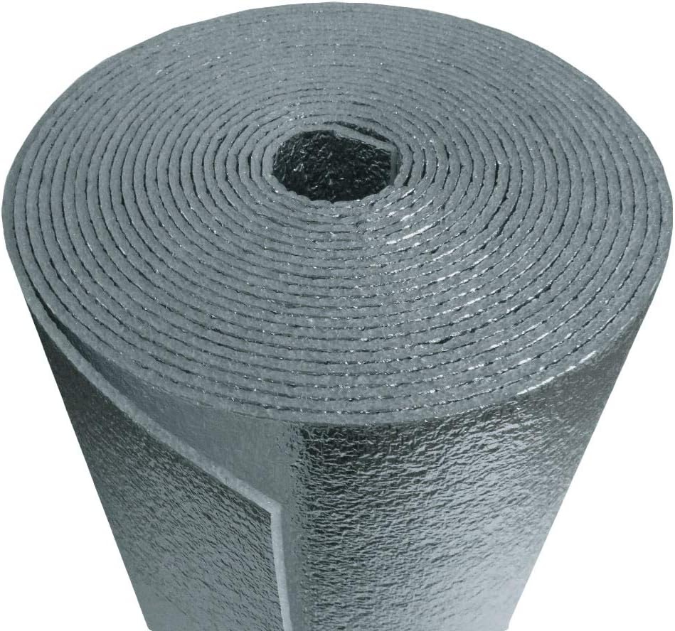 Car Insulation Kit 4' x 20' Roll 80 Sqft Sound Deadener & Heat Barrier Mat Pack of 2 L7076
