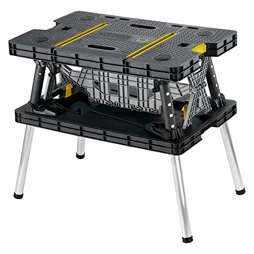 Folding Work Table with Clamps B888980