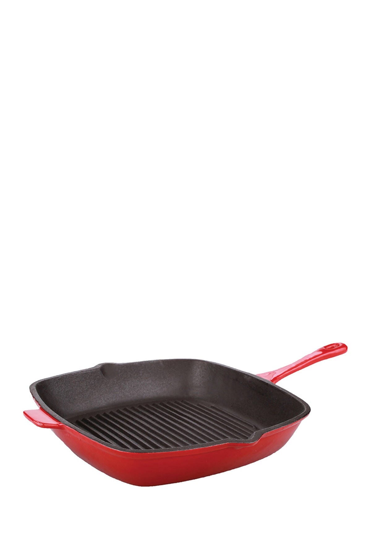 Red Cast Iron Grill Pan M710