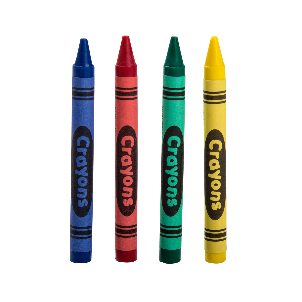 4 Color Bulk Crayons, Case of 3,000 X215638